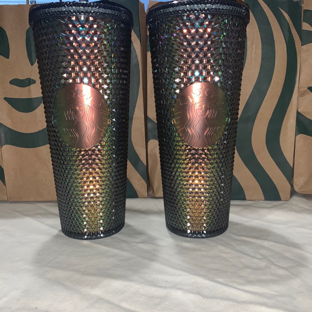 Starbucks iridescent studded tumbler